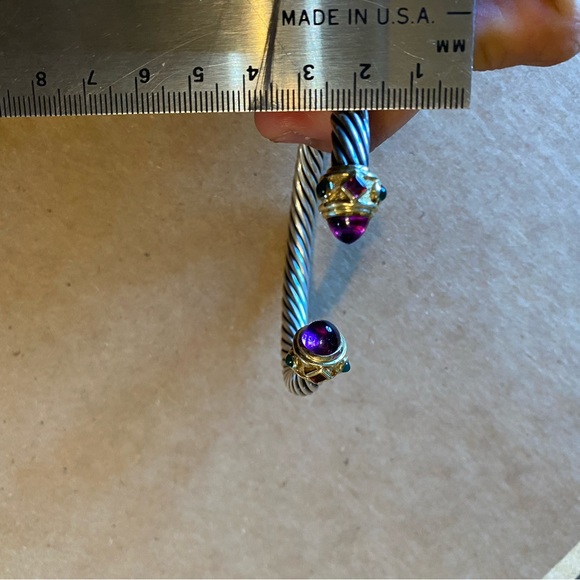 David Yurman 14k Gold & Sterling Bracelet Retails for $3800, can’t go any lower - Picture 10 of 16